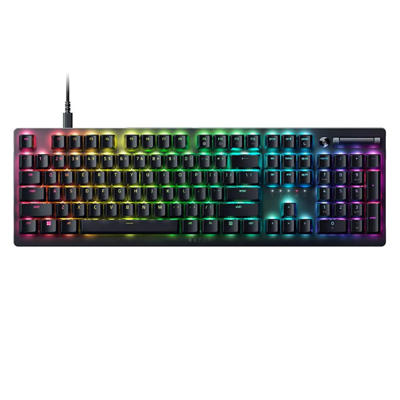 Razer DeathStalker V2 RGB Gaming Keyboard - Black - لوحة مفاتيح